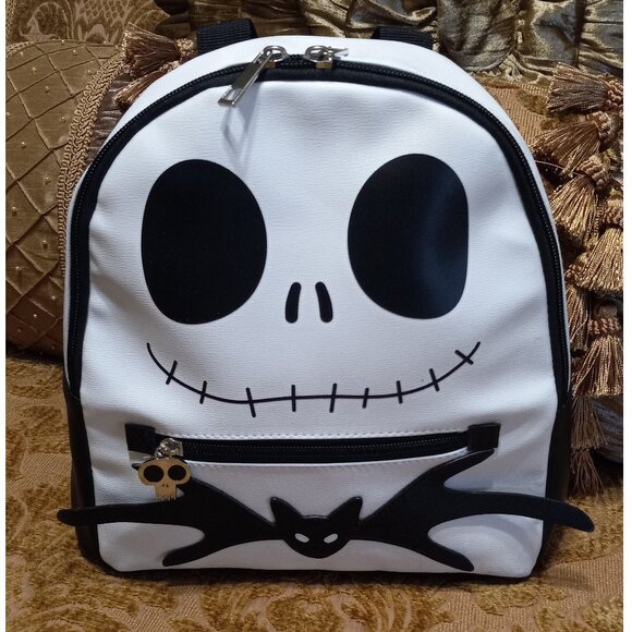 👉LAST CHANCE‼️Disney Nightmare Before Christmas Jack Skellington Mini Backpack - Picture 3 of 16